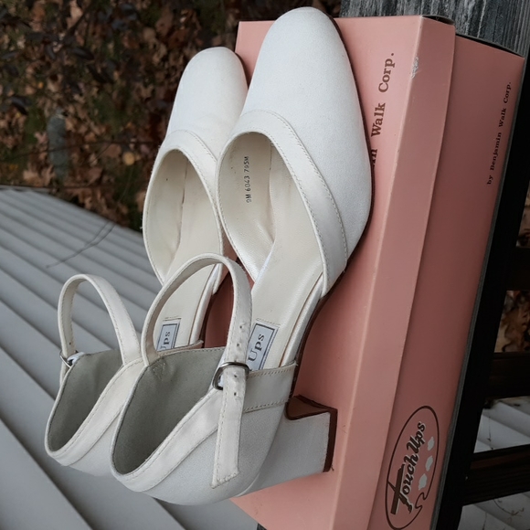 Touch ups bridal barbie heels shoes "ginger" size 9m - Picture 2 of 11